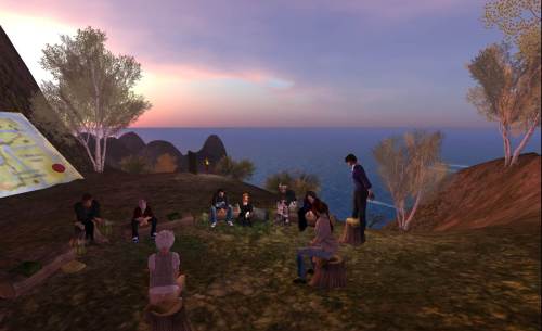 Our FutureEd study group meeting in Second Life