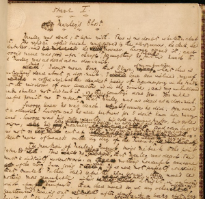 A Christmas Carol Manuscript