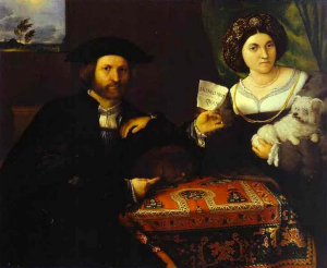 An Unknown Couple, by Lorenzo Lotto