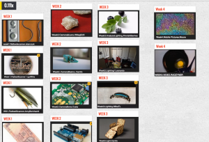 A typical collection displayed in Padlet.